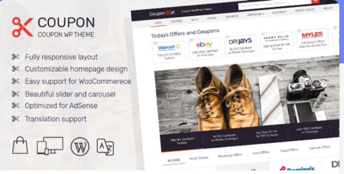 Coupon Theme - 1dollargpltheme