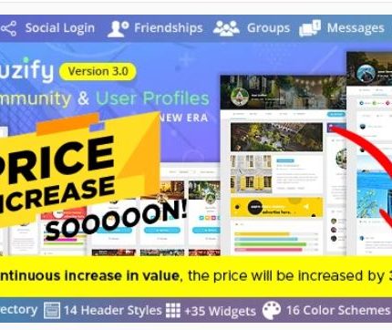Youzify Plugin - 1dollargpltheme