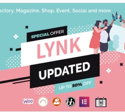 Lynk Theme - 1dollargpltheme