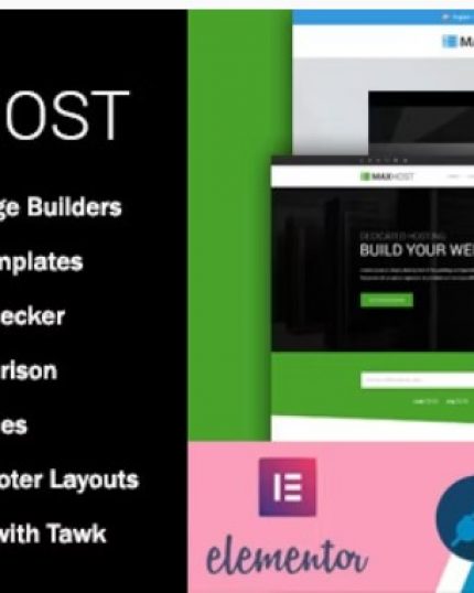 MaxHost Theme - 1dollargpltheme