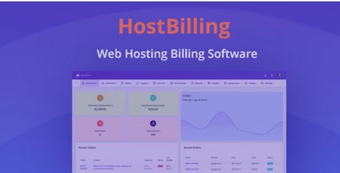 Hostibilling Web host billing - 1dollargpltheme