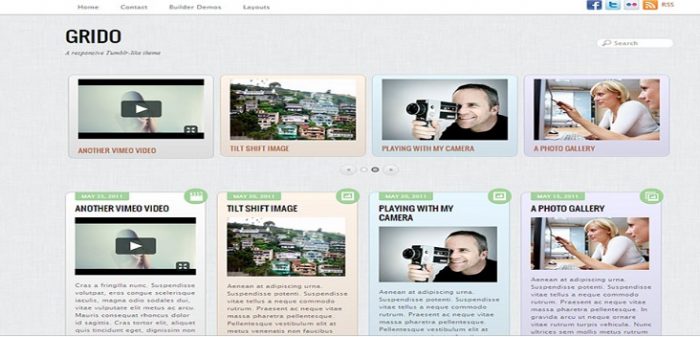 Themify Grido Theme - 1dollargpltheme