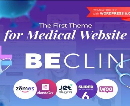 BeClinic Theme templatemonster - 1dollargpltheme