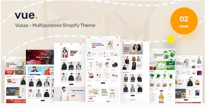 Vuzaz Shopify Theme - 1dollargpltheme