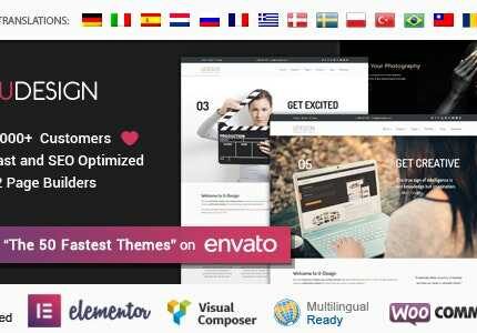 uDesign Theme-1dollargpltheme