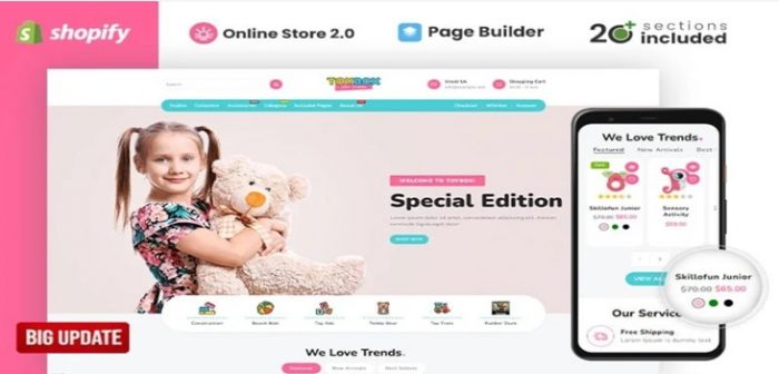 Toybox Shopify Theme - 1dollargpltheme